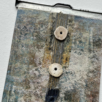 SOLD: Through the Clouds: Original Mixed Media Art