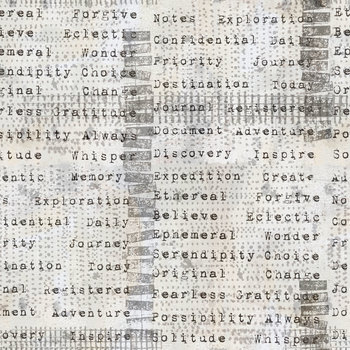 FreeSpirit Fabric: Text Message single repeat