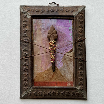 SOLD: The Power of Embrace: Original Mixed Media Art