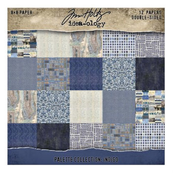 Tim Holtz Palette Paper: Indigo