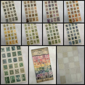 RESTOCKED: Tim Holtz Sticker Book Postmarked