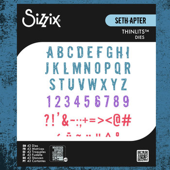 Sizzix Thinlet Dies: Typography
