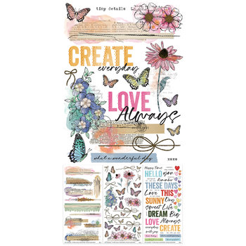 Vicki Boutin Flower Emporium: Essentials Rub-Ons