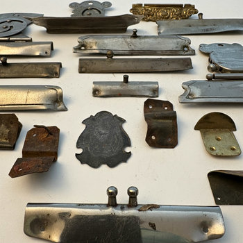 Victorian Photo Album Hardware: Set of 23