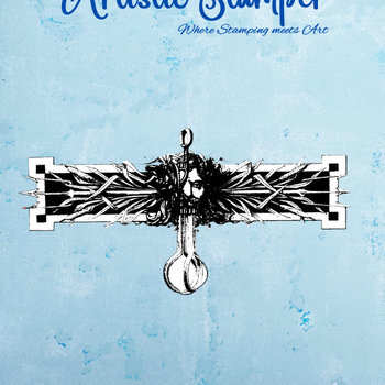 Nick Bantock Cling Rubber Stamp: Whiskerman