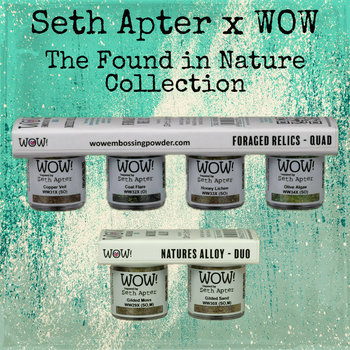 WOW Embossing Powder Set: Found in Nature
