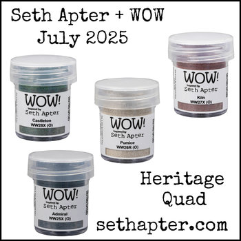 WOW Embossing Powder QUAD: Heritage