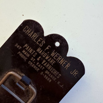 SOLD: Vintage Hanging Bill/Receipt/Calendar Holder