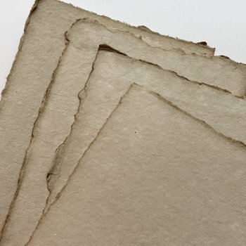 Handmade Cotton Paper Set of 10: Wheat Toast