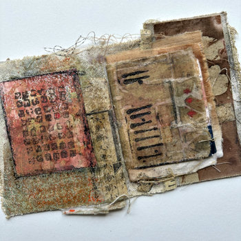 Woven Threads: Original Mixed Media Artist Book