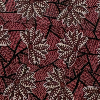 Pounded Yam Washi Tape: Red Blossom