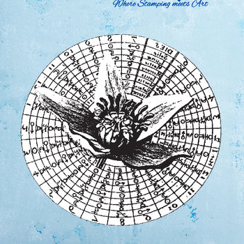 Nick Bantock Cling Rubber Stamp: Astro Lily Mini