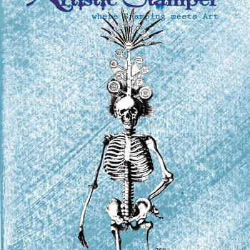 Nick Bantock Cling Rubber Stamp: Pelicos Pirate