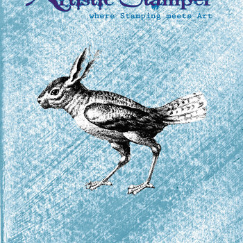 BACKORDERED: Nick Bantock Cling Rubber Stamp: Sparrowrabbit