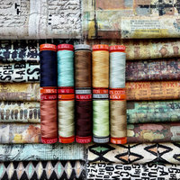 Seth Apter Aurifil Thread Collection: On Your Mark 