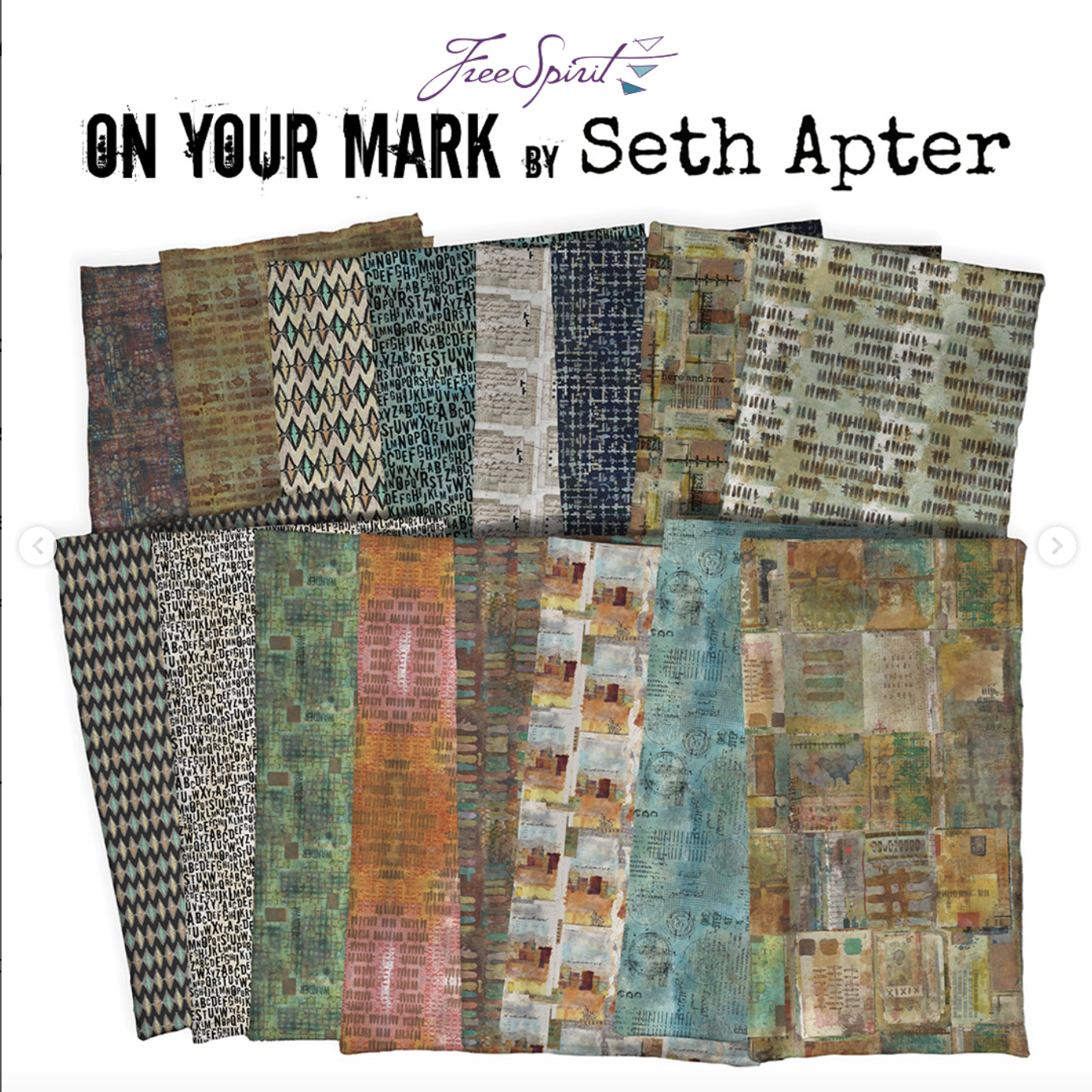 FreeSpirit Fabric On Your Mark: Fat Quarter Bundle