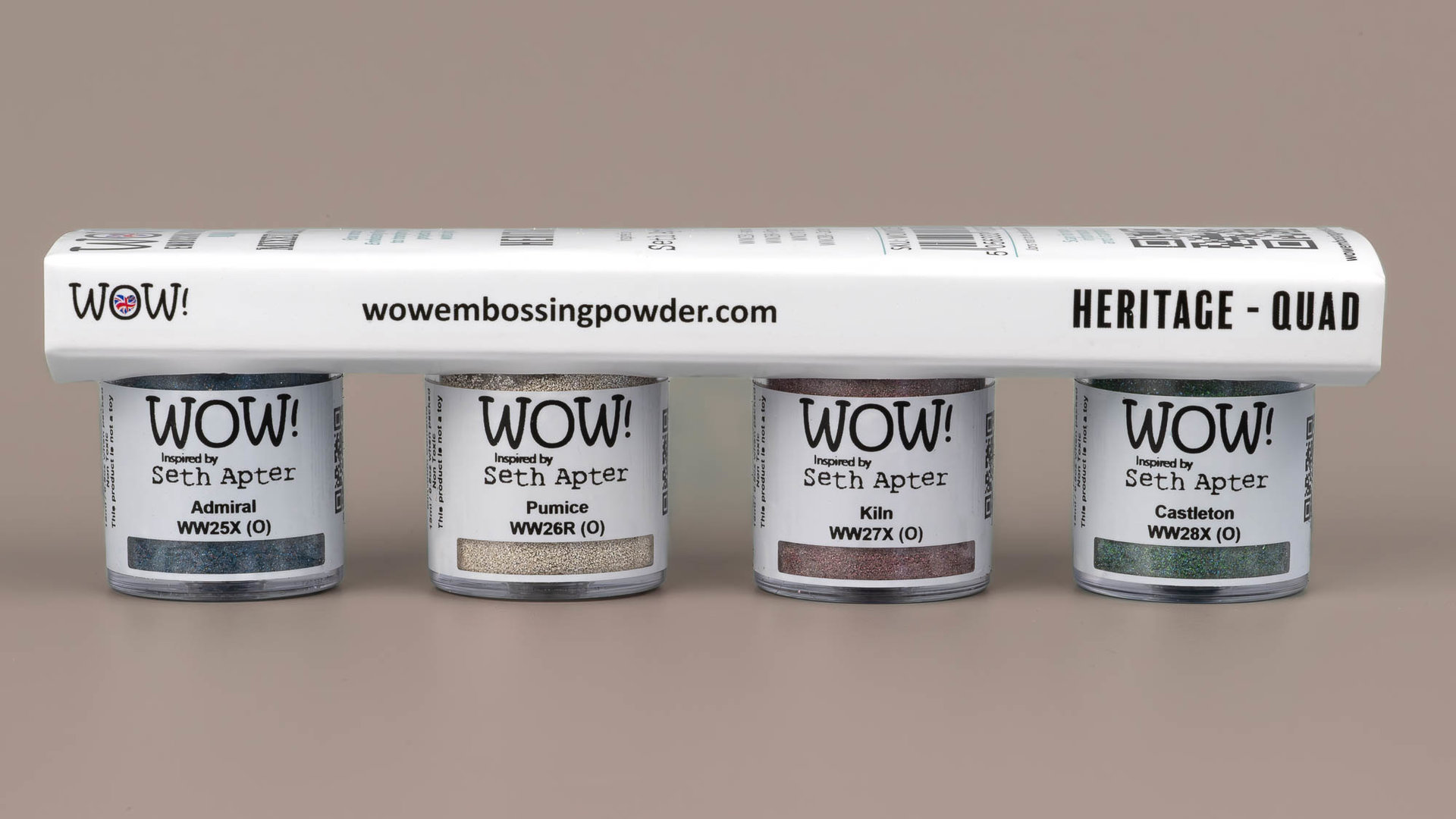 WOW Embossing Powder QUAD: Heritage