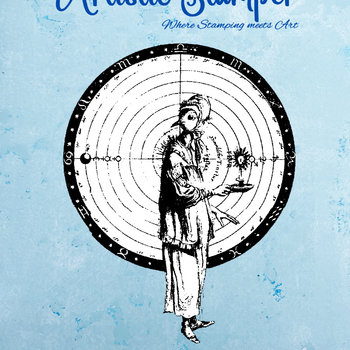 Nick Bantock Cling Rubber Stamp: Aunt Twill