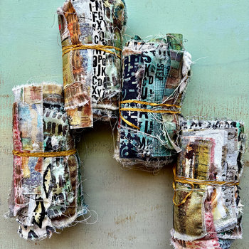 FreeSpirit Fabric On Your Mark Collection: Ripped Strip Roll