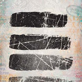 PaperArtsy Mini Cling Rubber Stamp: 036