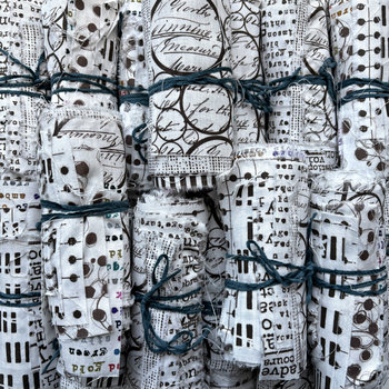 FreeSpirit Fabric Stamped Collection: Ripped Strip Roll