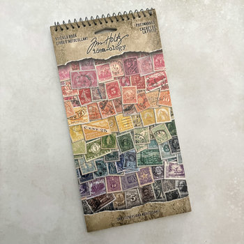 Tim Holtz Sticker Book Postmarked